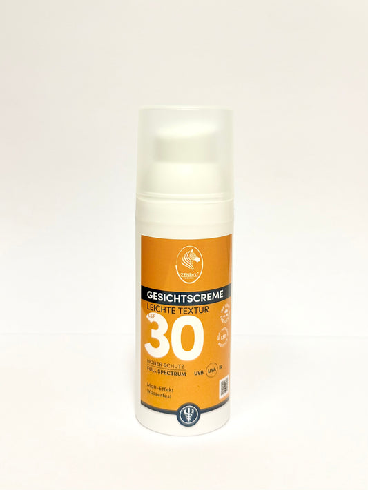Zenbra Gesichtscreme LSF 30 leichte Textur