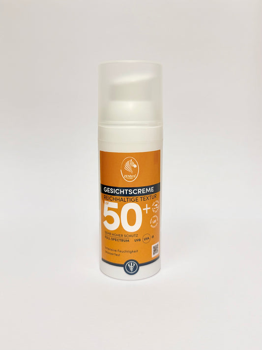 ZENbra® Gesichtscreme LSF 50+ Reichhaltige Textur