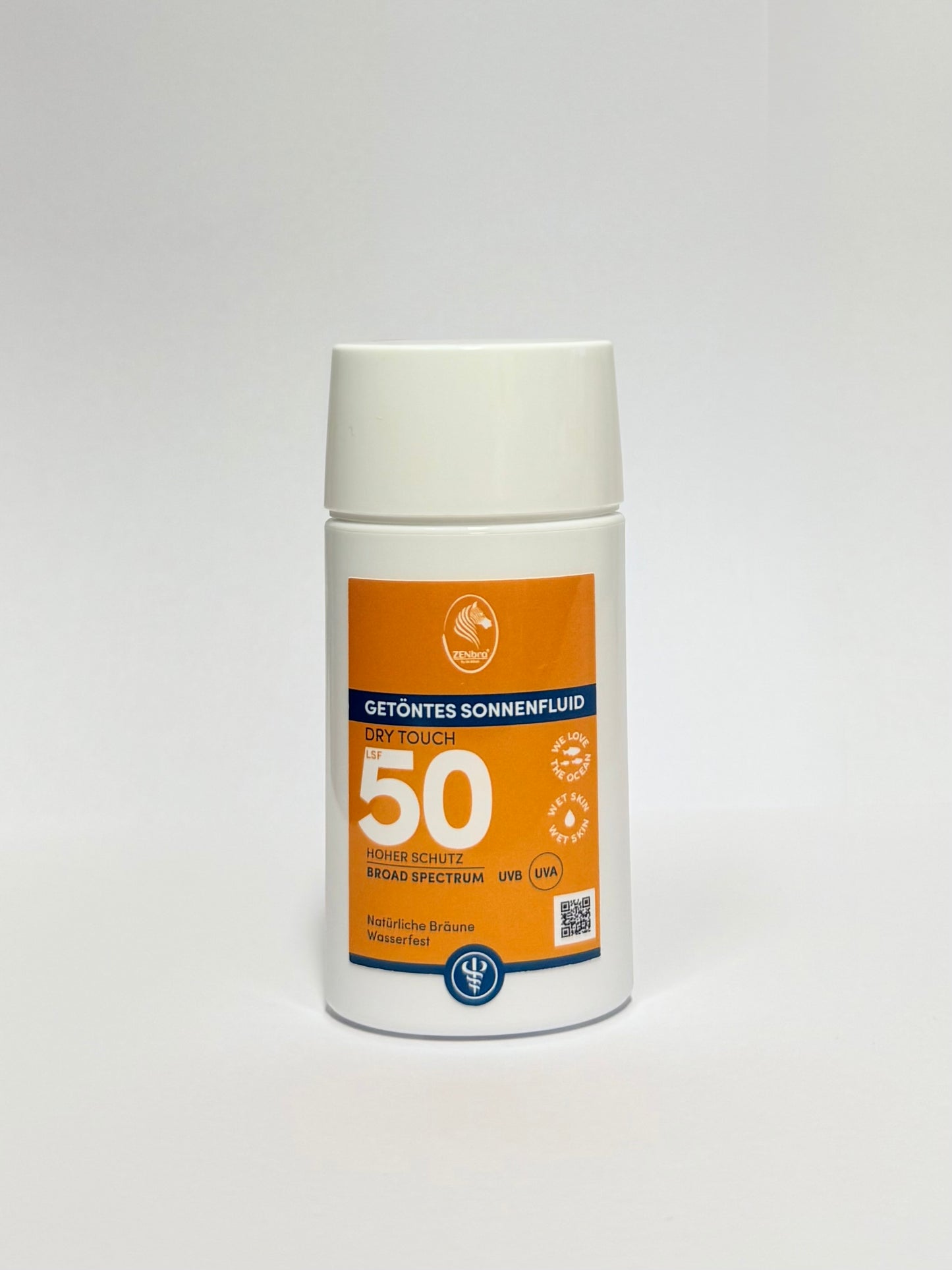 ZENbra® Getöntes Sonnenfluid Dry Touch LSF 50