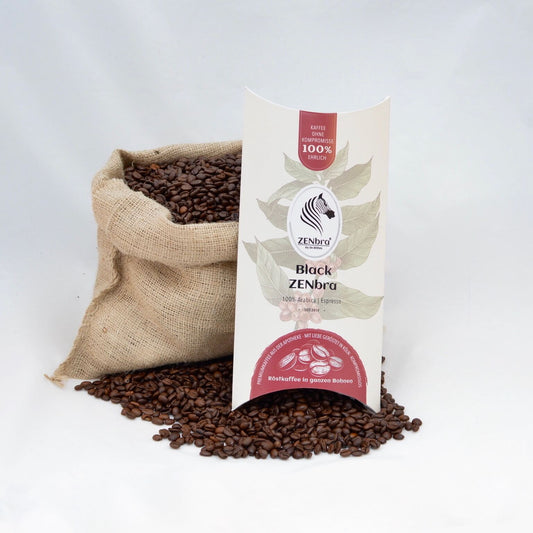Black ZENbra - Premiumkaffee | ganze Bohne