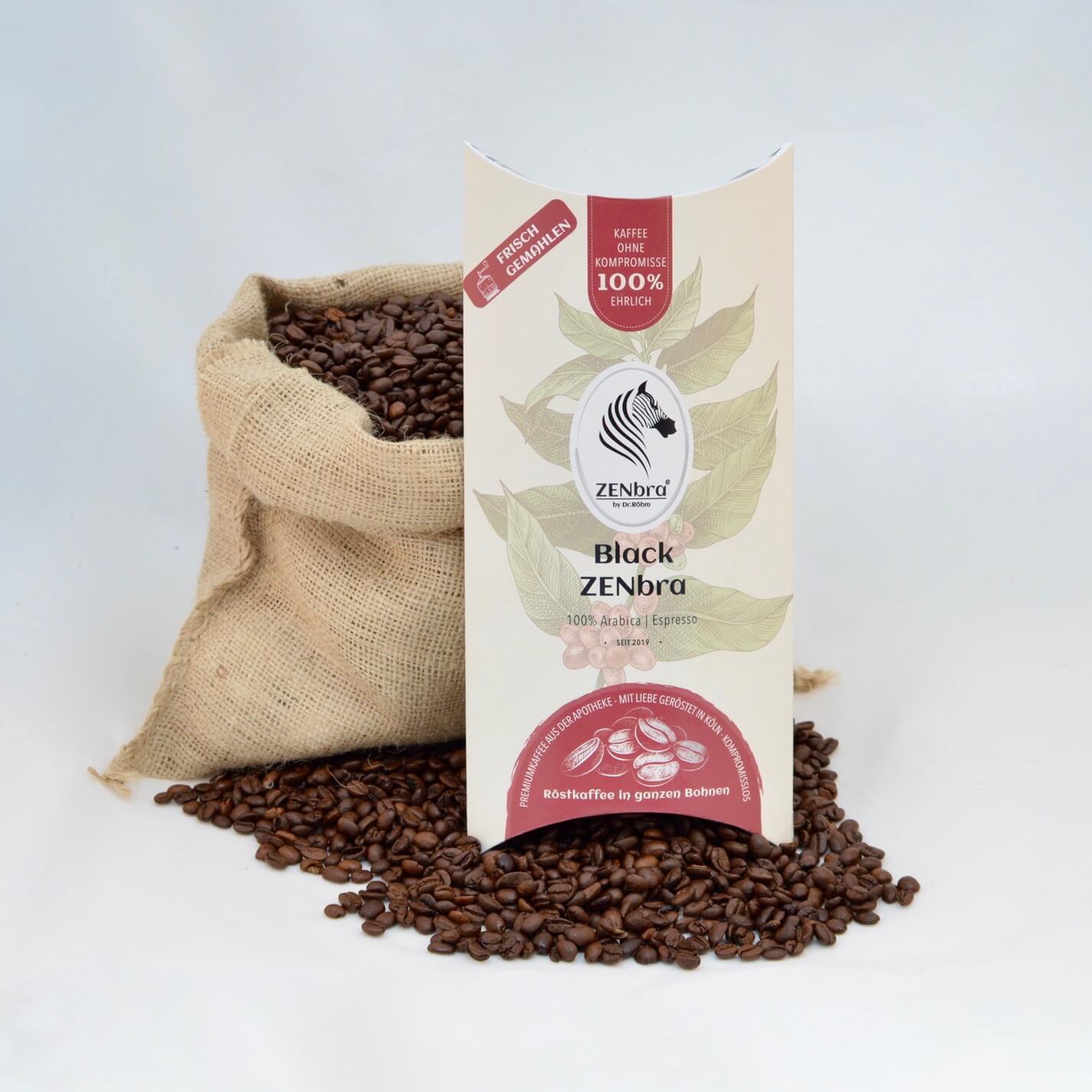 Black ZENbra - Premiumkaffee | Kaffeepulver