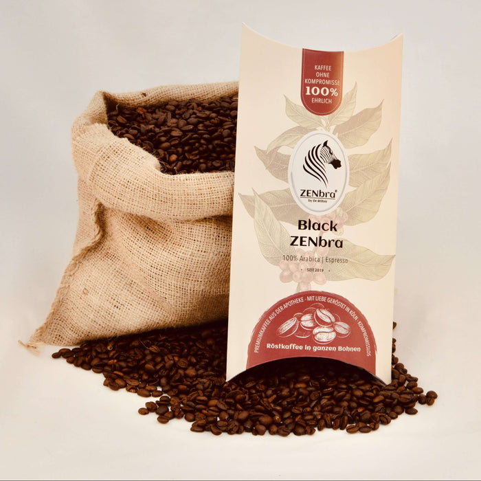 Black ZENbra - Premiumkaffee | ganze Bohne