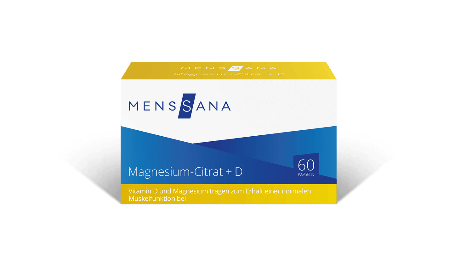 Magnesium-Citrat+D MensSana