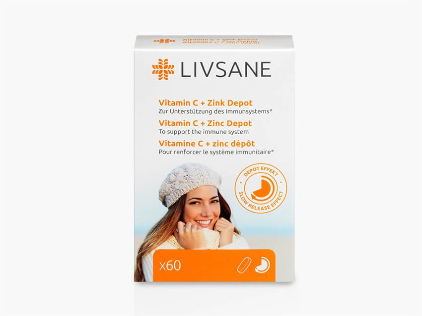 Vitamin C + Zink Depot LIVSANE